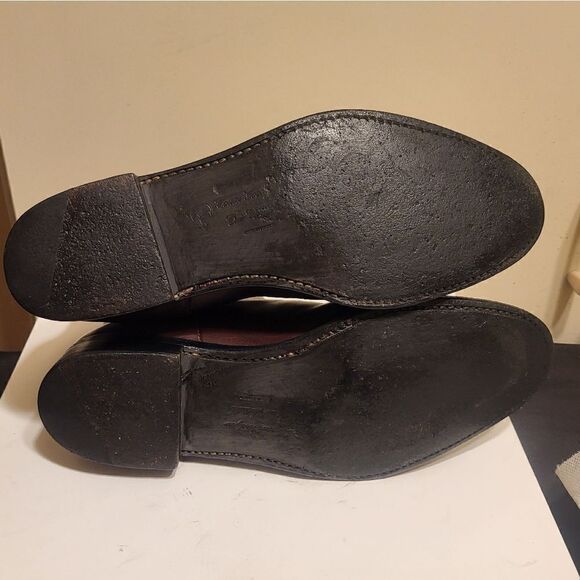 Roger Clergerie Brown Leather Pull-On Chelsea Boots Womens sz.7.5 MSRP $695 - Picture 9 of 9